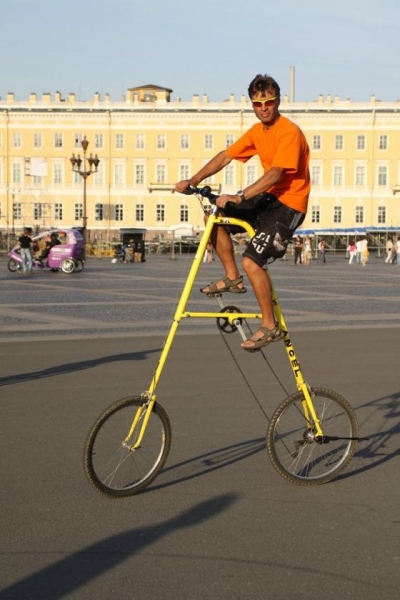 Самый длинный в России велосипед для 