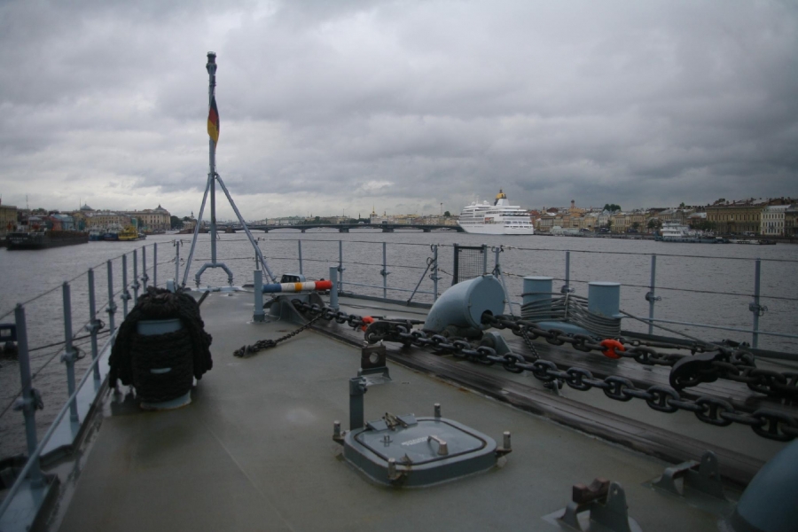 Немецкий военный корабль 