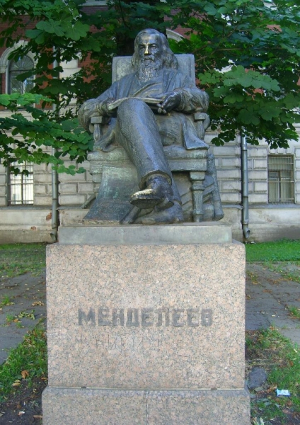 Памятник Д.И. Менделееву